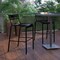 Flash Furniture Black All-Weather Steel Bar Stool XU-CH-10318-B-BK-GG - alternate 9